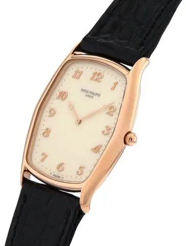 Patek Philippe Gondolo 3842R 36.5mm Rose gold White 1