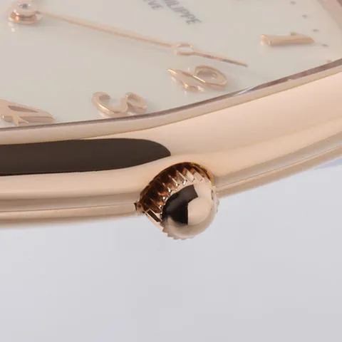 Patek Philippe Gondolo 3842R 36.5mm Rose gold White 6