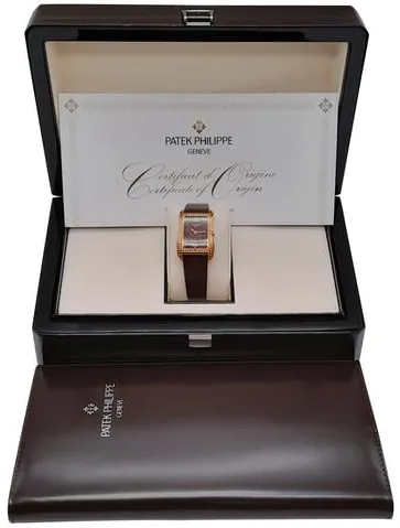 Patek Philippe Gondolo 4962/200R-001 28.6mm Rose gold Brown 8