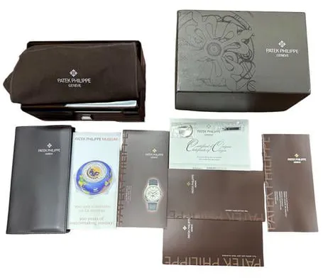 Patek Philippe Perpetual Calendar 5140G-001 37mm White gold Black 1