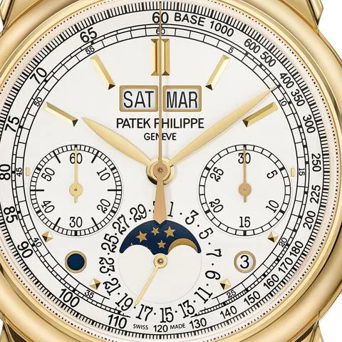 Patek Philippe Perpetual Calendar Chronograph 5270J-001 41mm Yellow gold Silver 7