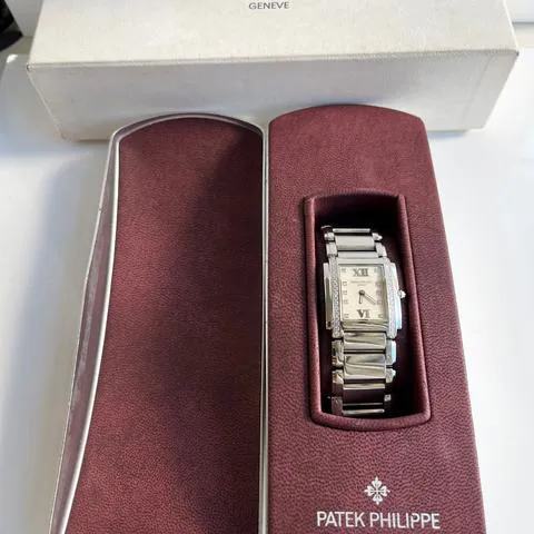 Patek Philippe Twenty~4 4910/10A-010 25mm Stainless steel Silver 7