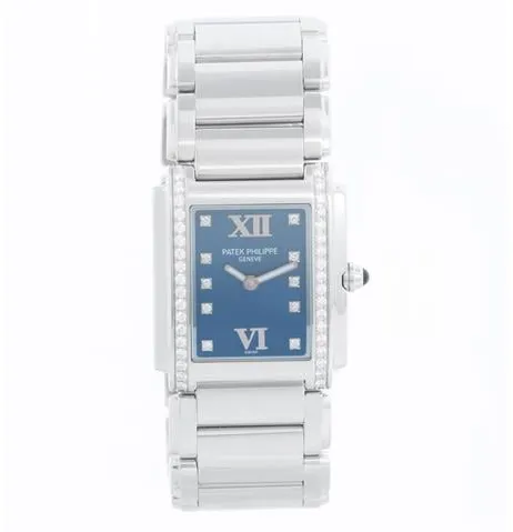 Patek Philippe Twenty~4 4910/10A-012 25mm Stainless steel Blue