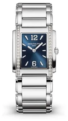 Patek Philippe Twenty~4 4910/1200A-001 25.1mm Stainless steel Blue