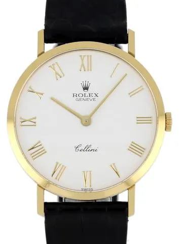 Rolex Cellini 4112 32mm Yellow gold White