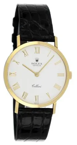 Rolex Cellini 4112 32mm Yellow gold White 1