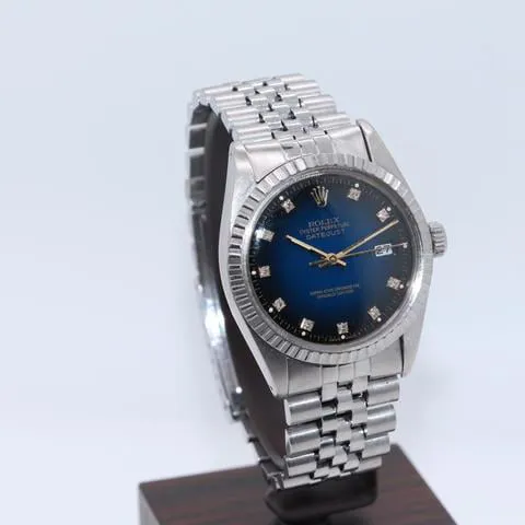 Rolex Datejust 36 16030 36mm Stainless steel Blue 2