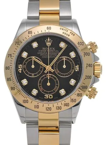 Rolex Daytona 116523G 40mm Stainless steel Black