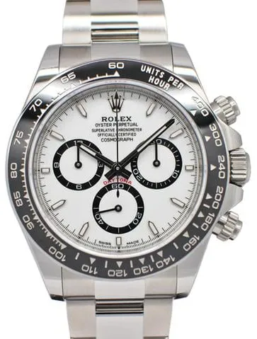 Rolex Daytona 126500LN 40mm Stainless steel White