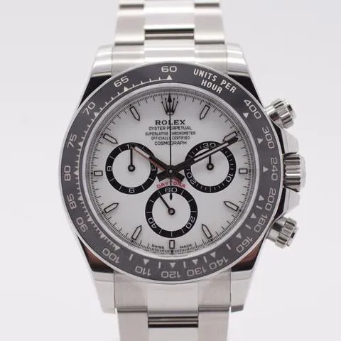 Rolex Daytona 126500LN 40mm Stainless steel White 12