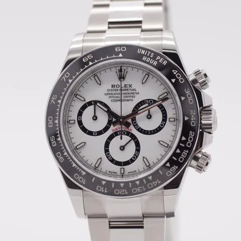 Rolex Daytona 126500LN 40mm Stainless steel White 2