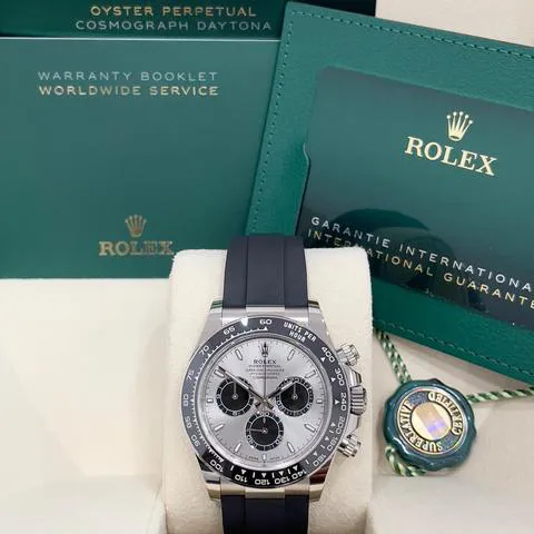 Rolex Daytona 126519LN-0006 40mm 18k white gold Silver