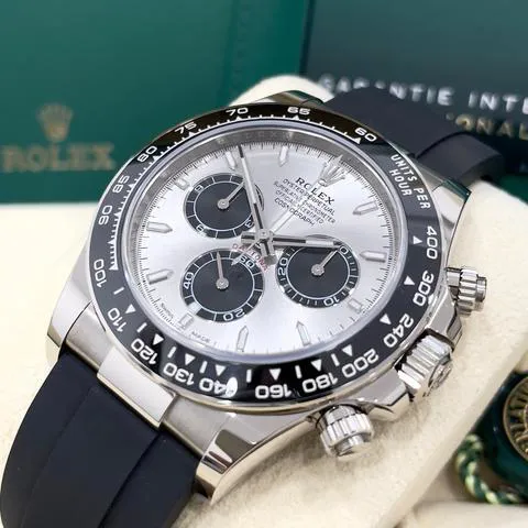 Rolex Daytona 126519LN-0006 40mm 18k white gold Silver 9