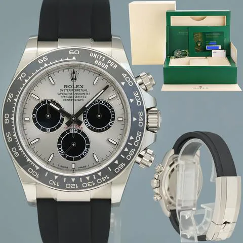 Rolex Daytona 126519LN 40mm White gold Silver