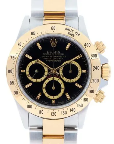 Rolex Daytona 16523 40mm Yellow gold and Stainless steel Black