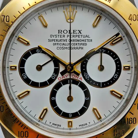 Rolex Daytona 16523 40mm Yellow gold and Stainless steel White