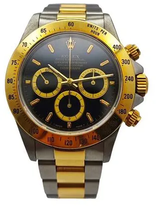 Rolex Daytona 16523 40mm Yellow gold and Stainless steel Black