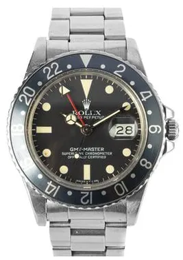 Rolex GMT-Master 16750 40mm Stainless steel Black