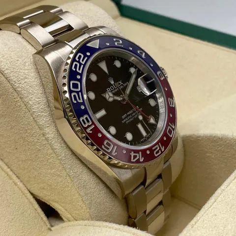 Rolex GMT-Master II 116719BLRO 40mm White gold Black 4