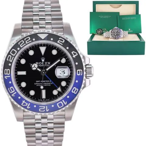 Rolex GMT-Master II 126710 40mm Ceramic Black