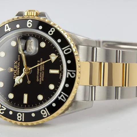 Rolex GMT-Master II 16713 40mm Yellow gold and Stainless steel Black 5