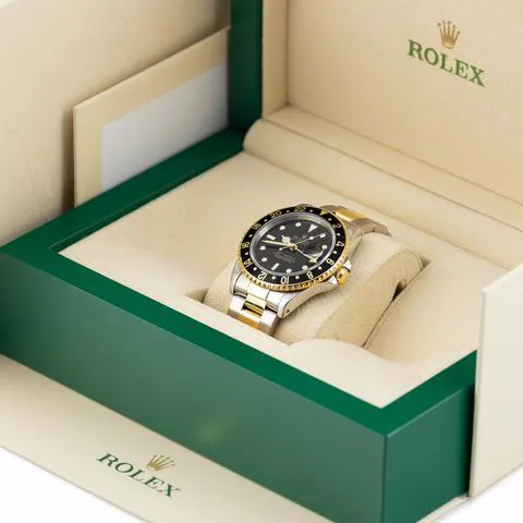 Rolex GMT-Master II 16713 40mm Yellow gold and Stainless steel Black 5