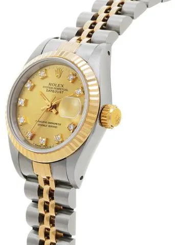 Rolex Datejust 69173G 26mm Stainless steel Champagne 1