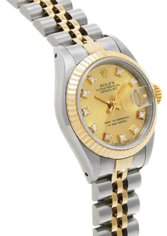 Rolex Datejust 69173G 26mm Stainless steel Champagne 2