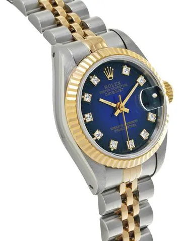 Rolex Datejust 69173G 26mm Stainless steel Blue 2