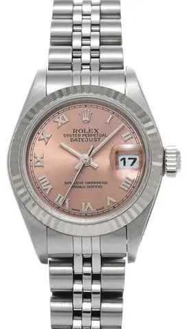 Rolex Lady-Datejust 79174 26mm Stainless steel Rose