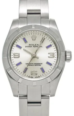 Rolex Oyster Perpetual 26 176210 26mm Stainless steel Silver
