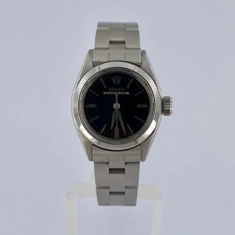 Rolex Oyster Perpetual 6618 Stainless steel Black