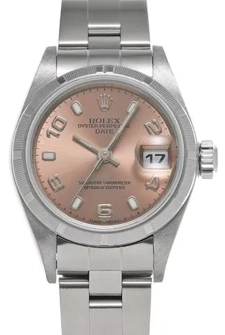 Rolex Oyster Perpetual Date 79190 26mm Stainless steel Rose