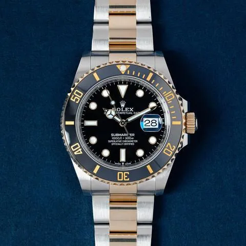 Rolex Submariner 126613LN 41mm Yellow gold Black