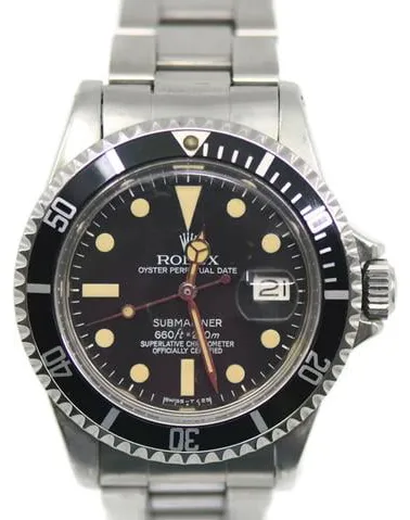 Rolex Submariner Date 1680 40mm Stainless steel Black