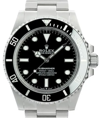 Rolex Submariner 124060 41mm Stainless steel Black