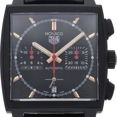 TAG Heuer Monaco CBL2180.FC6497 39mm Stainless steel Black