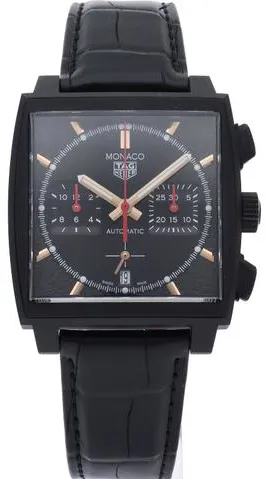 TAG Heuer Monaco CBL2180.FC6497 39mm Stainless steel Black 1