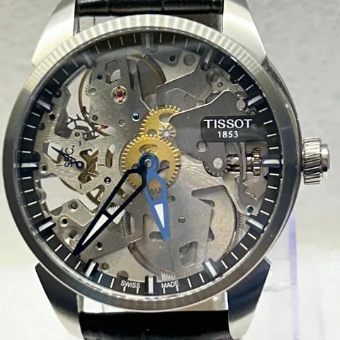 Tissot T-Classic T0704051641100 43mm Stainless steel Skeleton