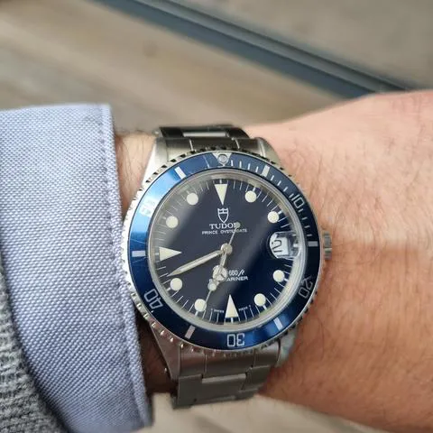 Tudor Submariner 75090 36mm Stainless steel Blue