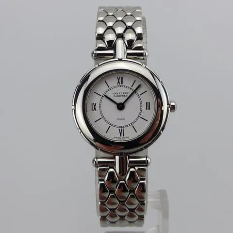 Van Cleef & Arpels 53607 HH5 24mm Stainless steel White