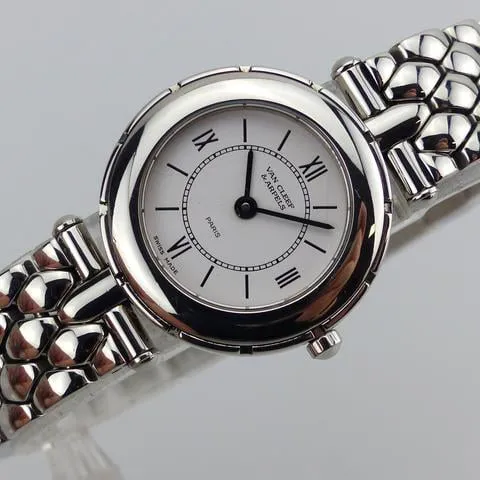 Van Cleef & Arpels 53607 HH5 24mm Stainless steel White 1