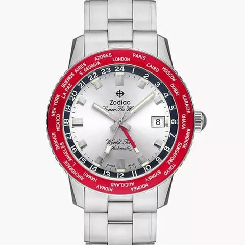 Zodiac Sea Wolf ZO9410 40mm Stainless steel Silver