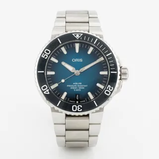 Oris Aquis 01 400 7763 4135-07 8 24 09PEB Stainless steel Blue