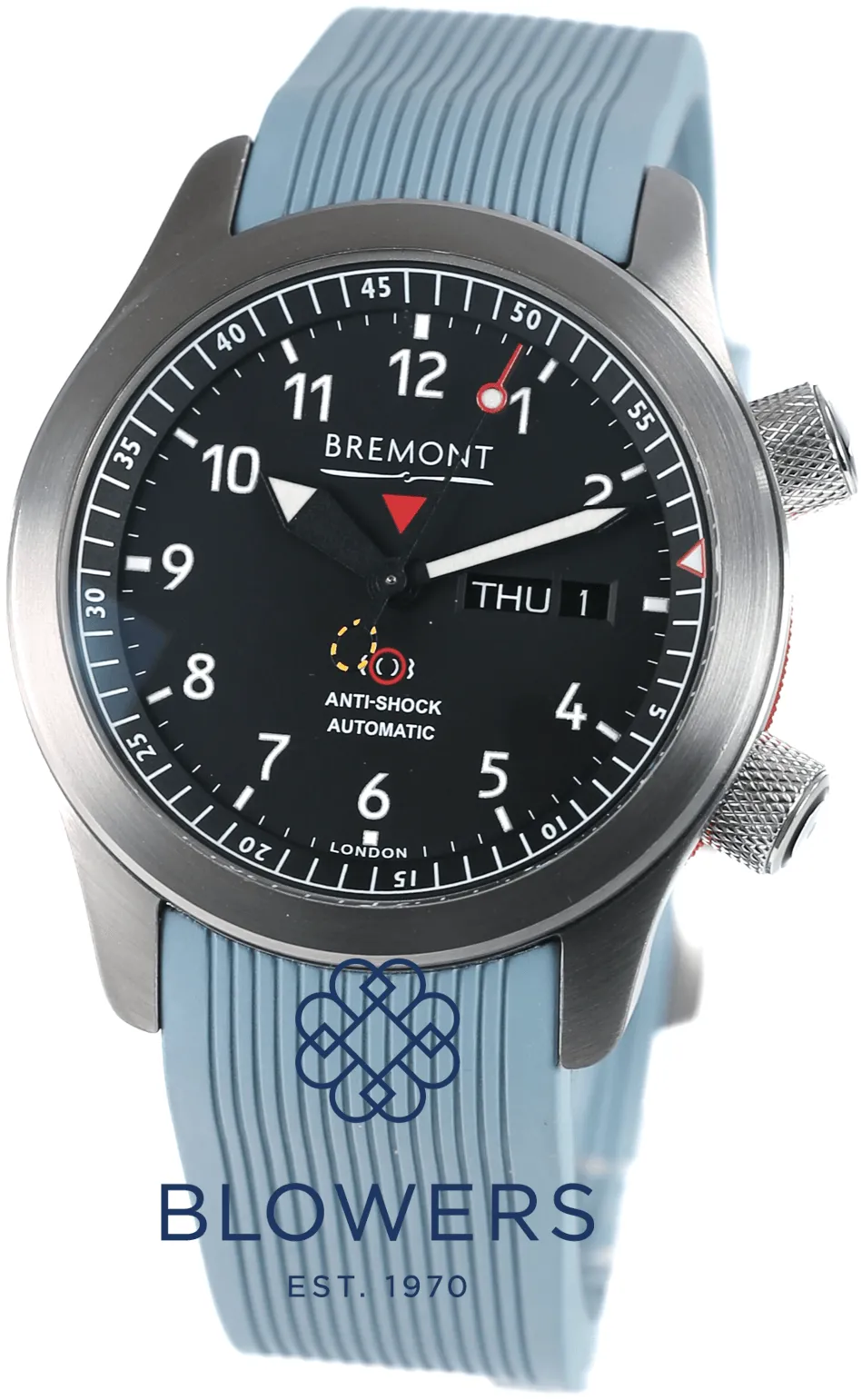 Bremont MBII MBII-BK-OR-S 43mm Stainless steel Black 8