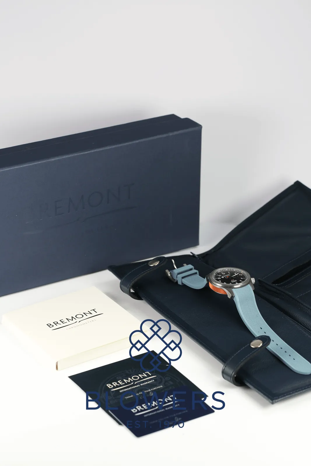 Bremont MBII MBII-BK-OR-S 43mm Stainless steel Black 9