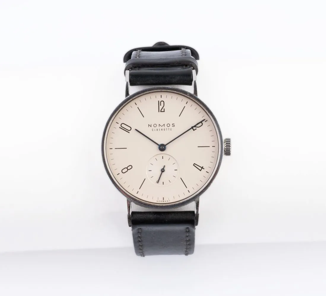 NOMOS Tangente 35mm Stainless steel Cream