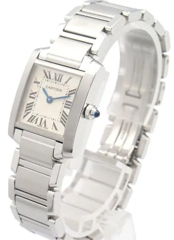 Cartier Tank Française W51008Q3 20mm Stainless steel 2