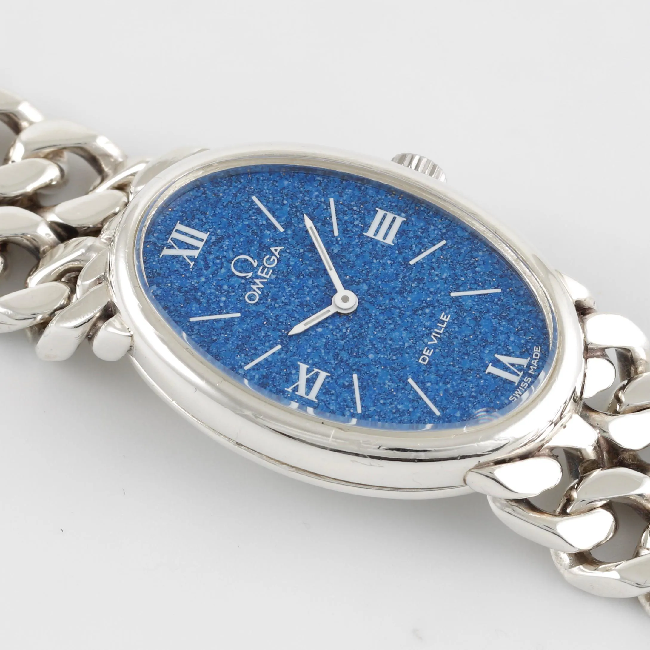 Omega De Ville 22.5mm Silver Blue 1