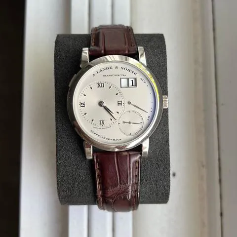 A. Lange & Söhne Lange 1 101.025 38.5mm Platinum Silver